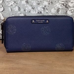 Kate Spade Blue Wallet
